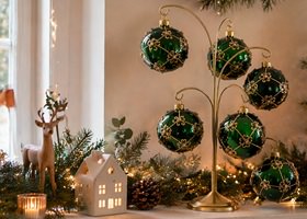 dekorative julekugler til juletræ inspiration